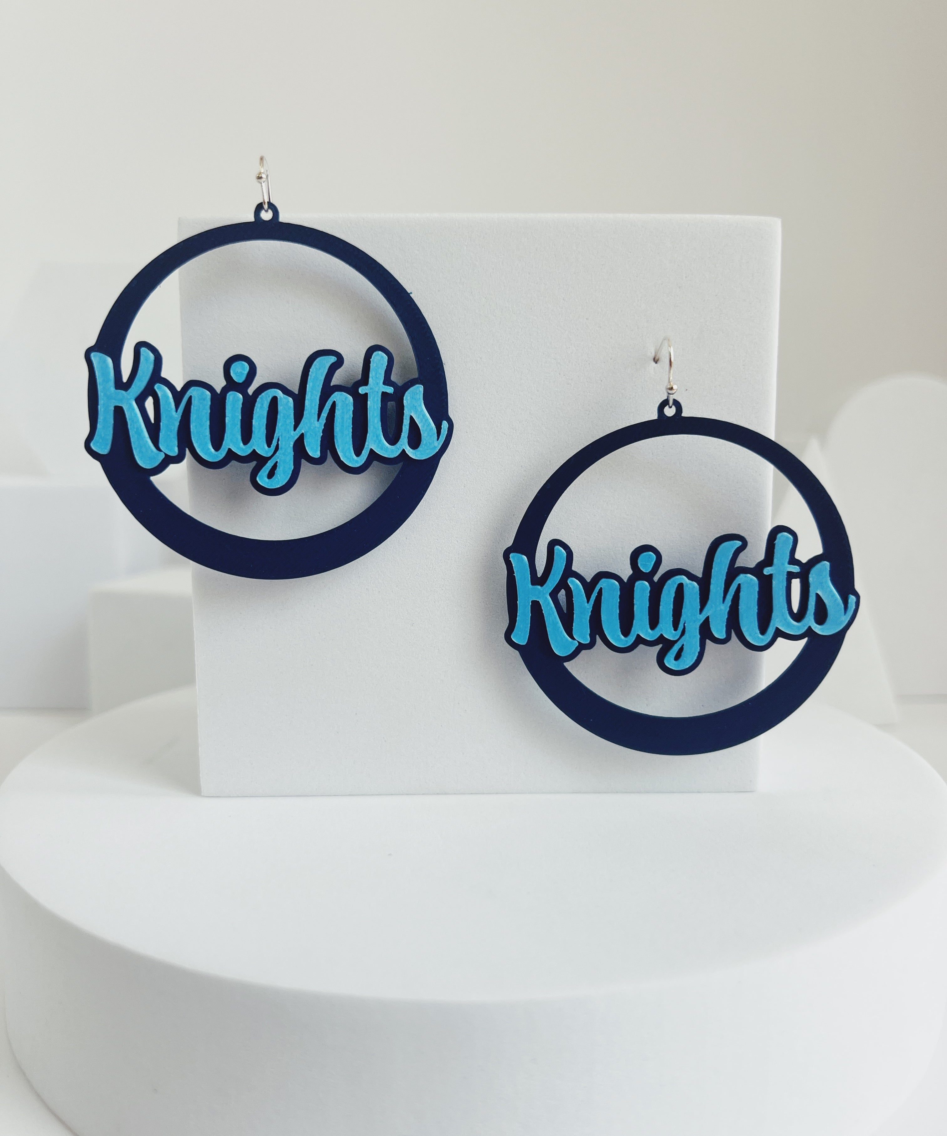 Johnson Knights Hoop Earrings – view 2