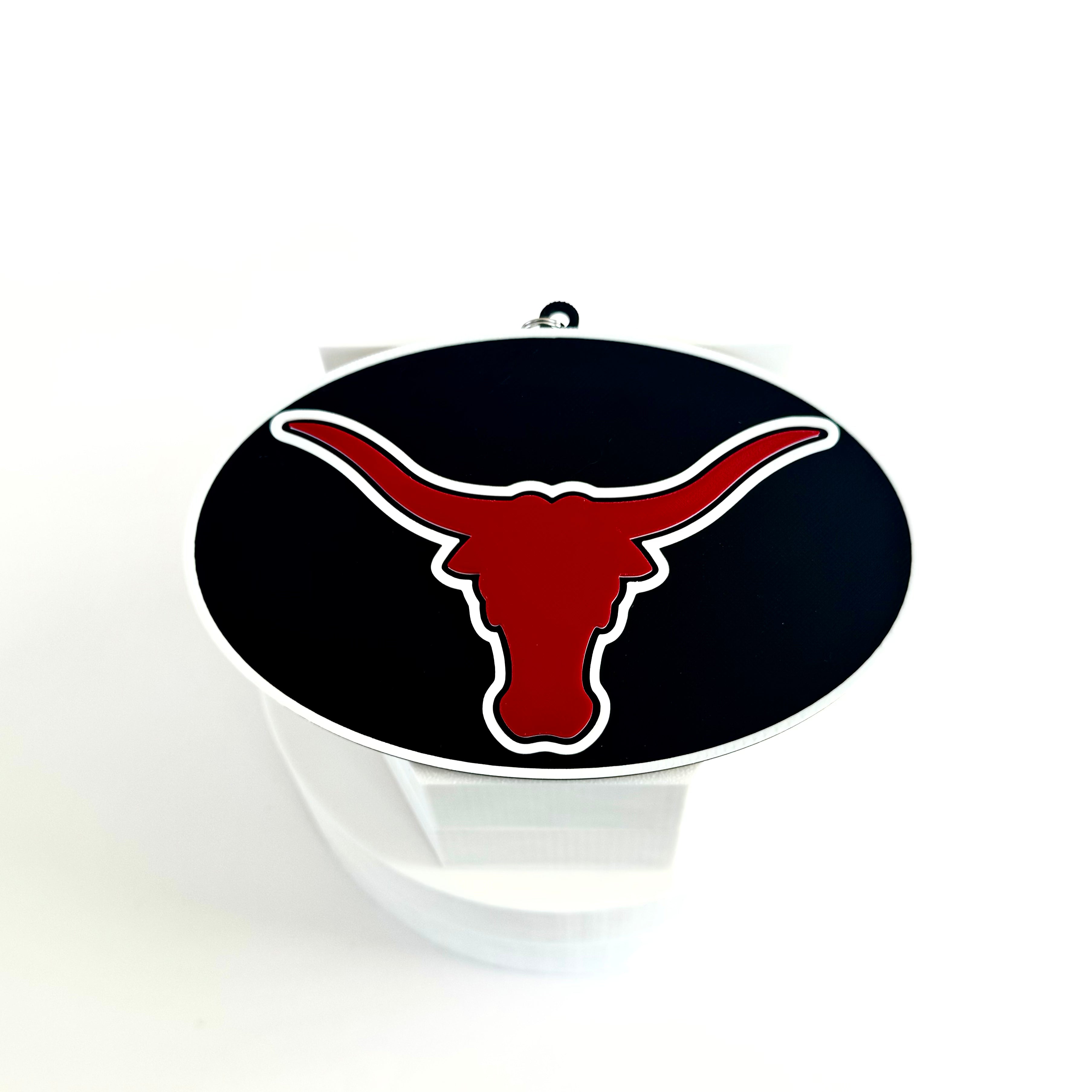 lambert longhorns school spirit pendant