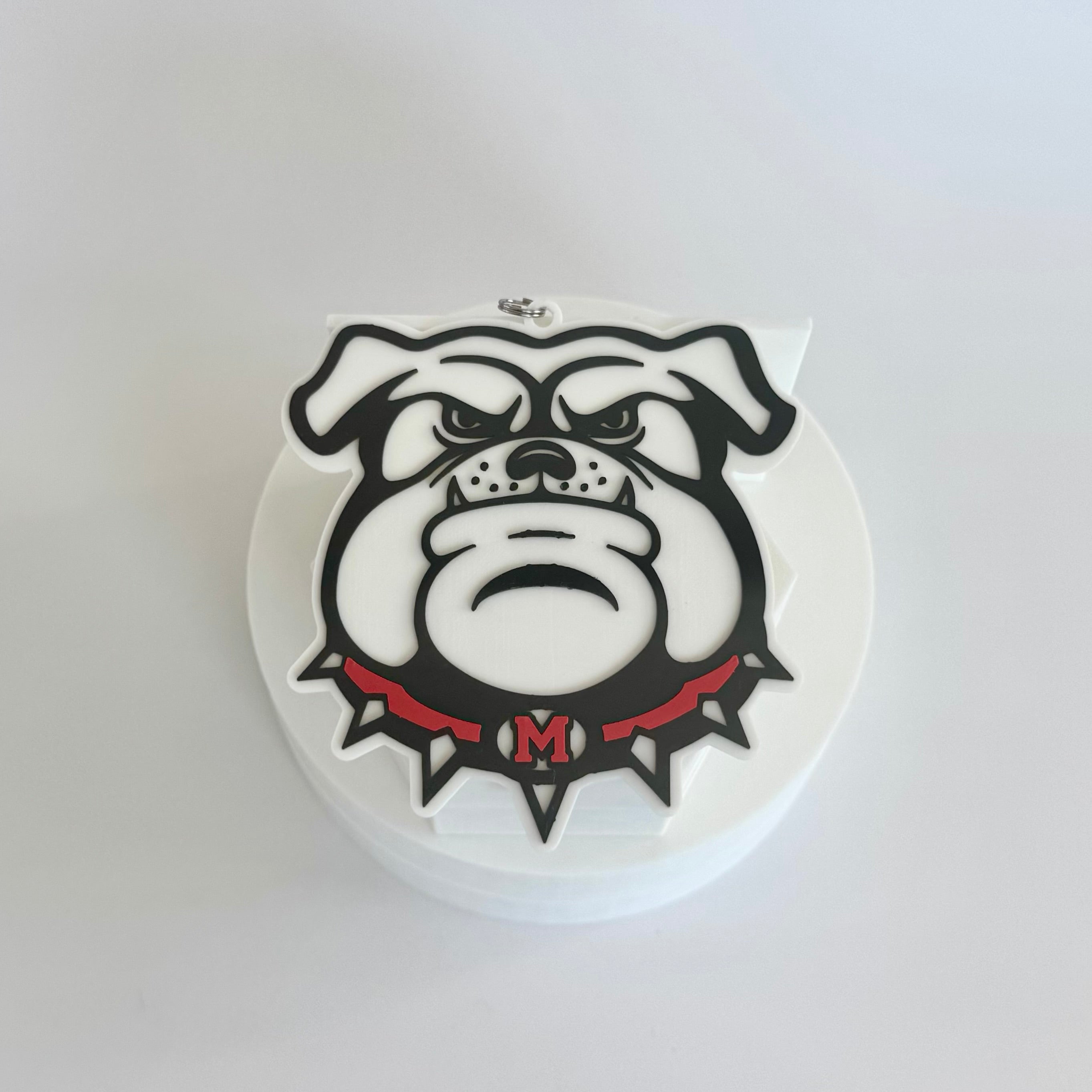 Morgan County Bulldogs Bubble Chain Pendant