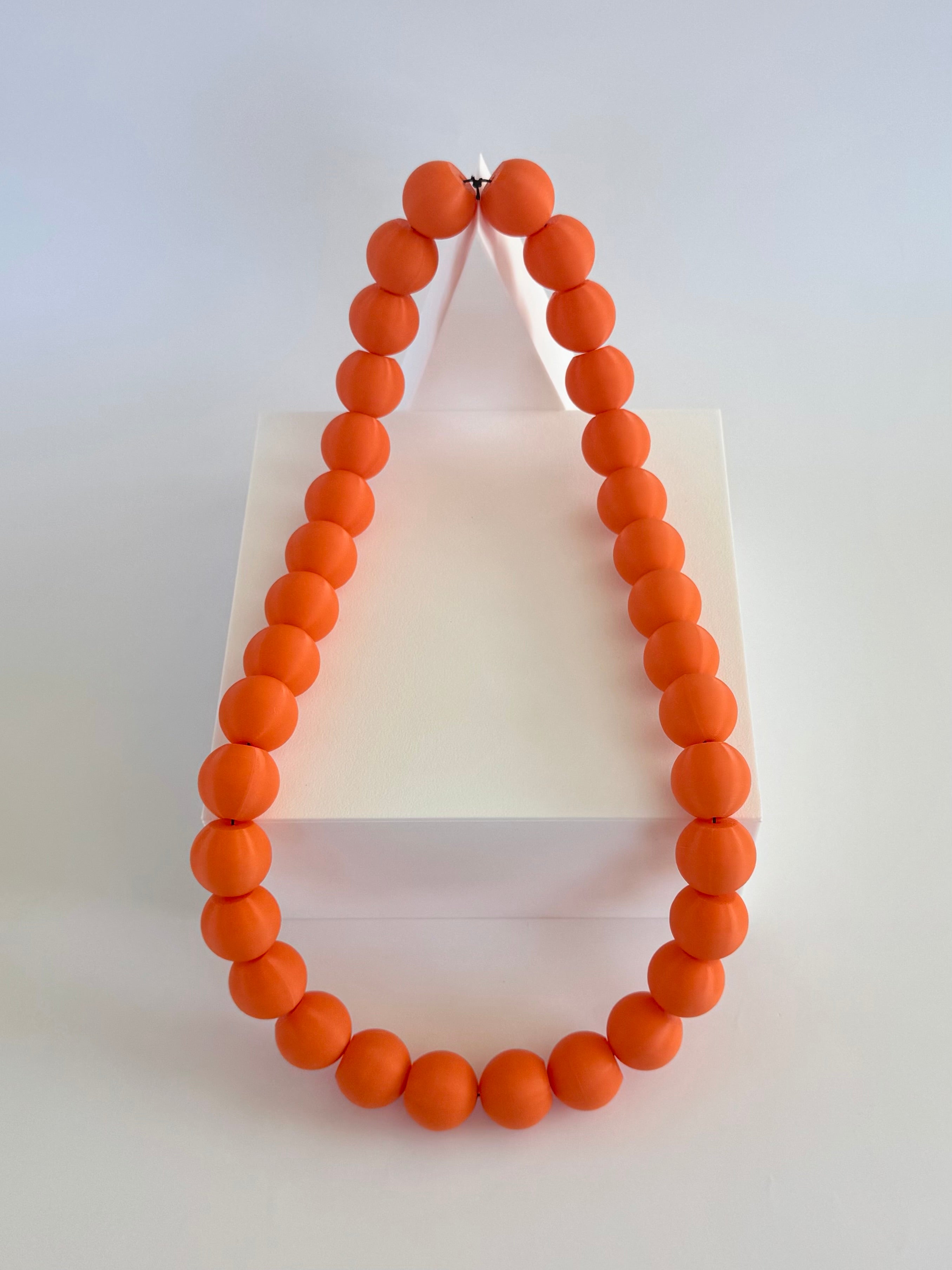 Orange (Solid) Bubble Chain