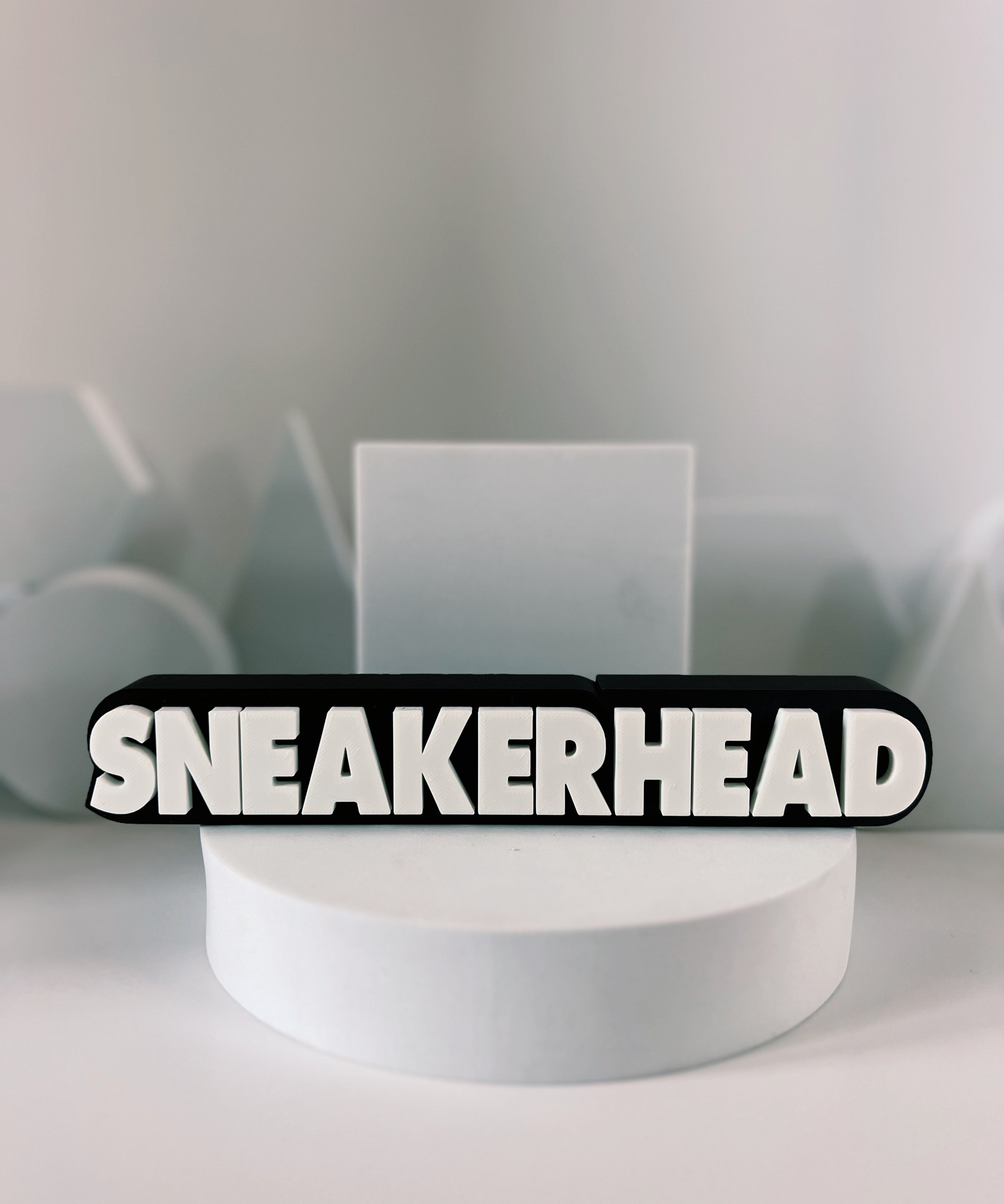 Sneakerhead Shelf Sign
