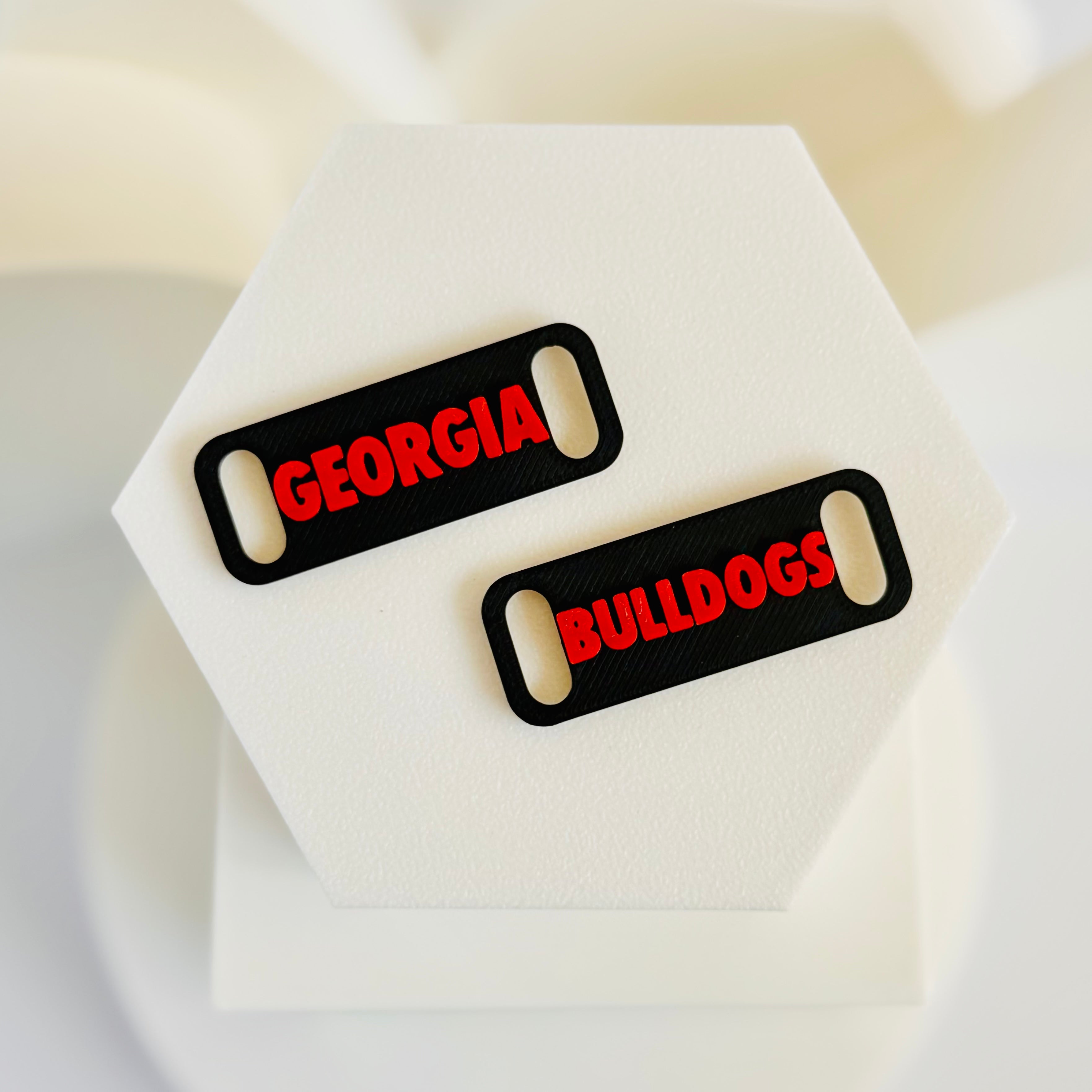 UGA 'Georgia Bulldog' Flat Lace Hugger – view 1