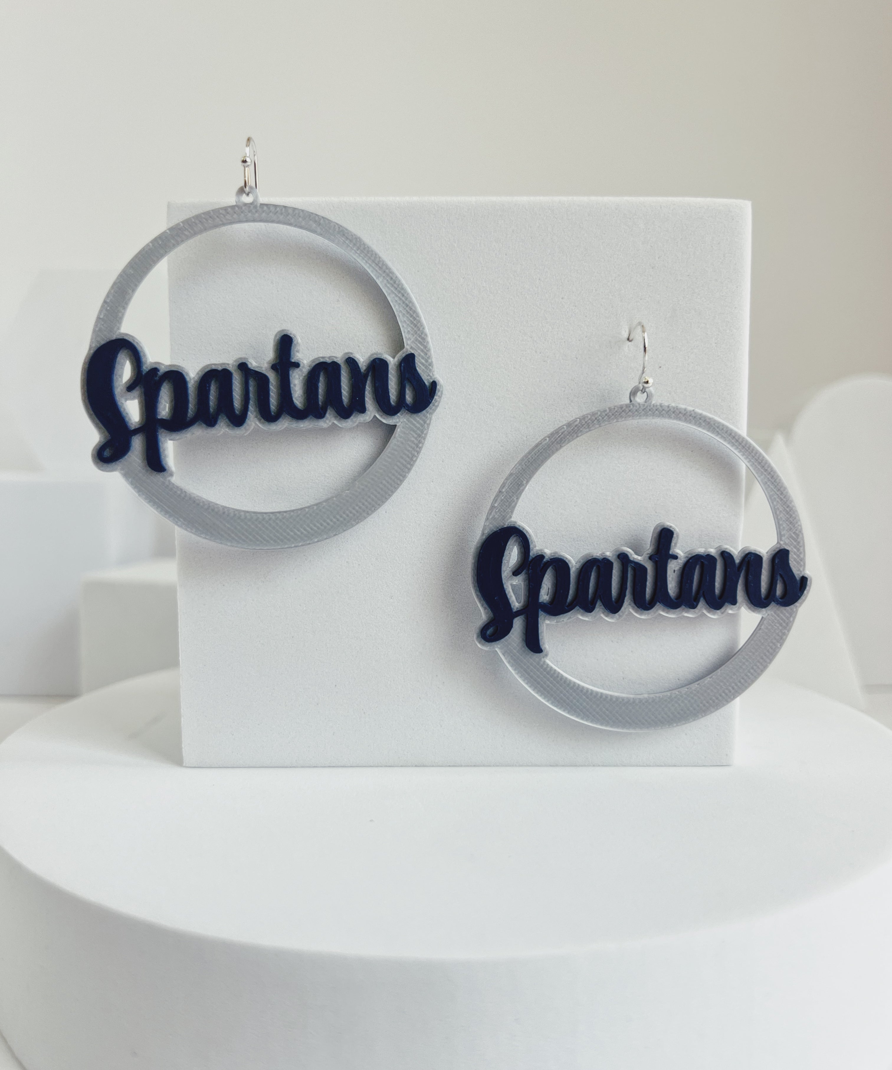 West Hall Spartans Hoop Earrings – view 1