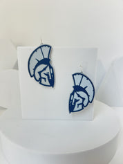 West Hall Spartans Spartan Head Earrings – view 2